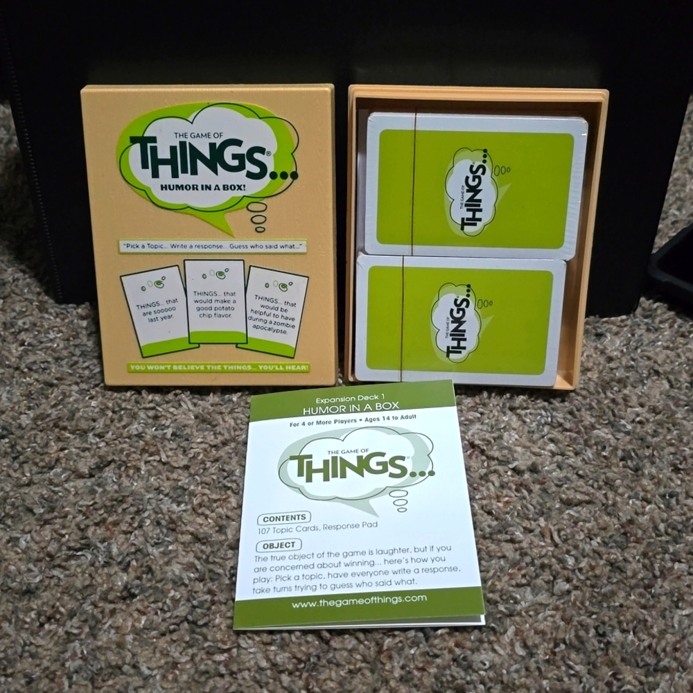 The Game of Things...Humor in a box